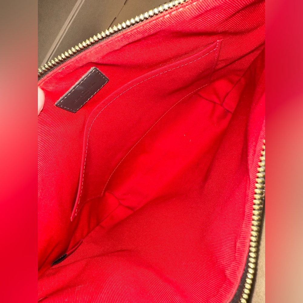 LOUIS VUITTON South Bank Besace Damier Ebene Crossbody bag purse original - Picture 4 of 15